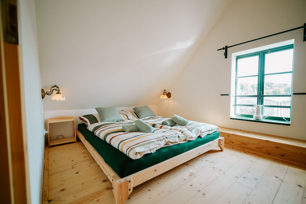 Bedroom in the apartment